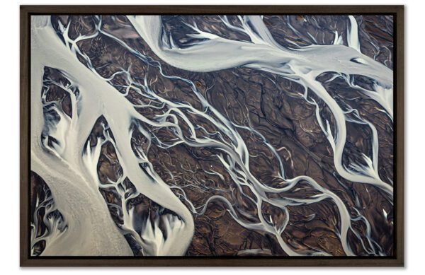 Spaghetti River - Iceland - Art From Above